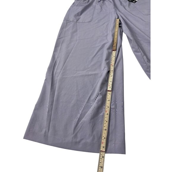 Lavender Grey Womens Side Stitch Wide Leg Pants XL - Picture 5 of 12